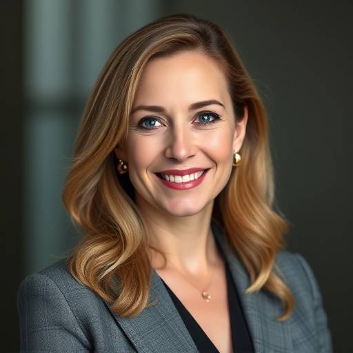 Photo of Eleanor Vance, Founder and CEO of Aurora Studios.