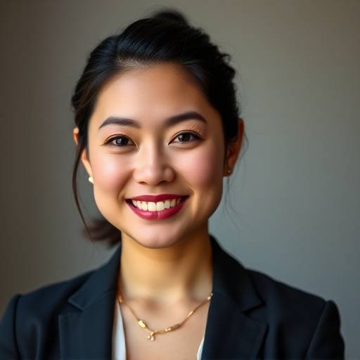 Photo of Sarah Chen, Marketing Strategist at Aurora Studios.